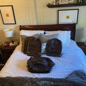 Wool & Oak Voyager Set Full Grain Travel Bag
